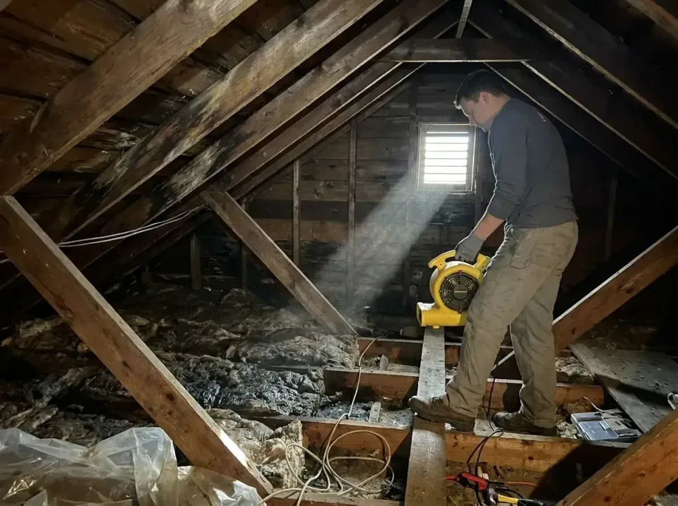 attic-water-damage-drying-proc-007 — frequently asked questions, Emergency Water Extraction & 24/7 Flood Response in Discove…